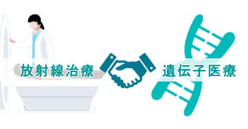 放射線治療ｘ遺伝子医療の有効性
